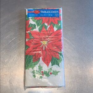 Vtg Betty Crocker Christmas paper tableclo…